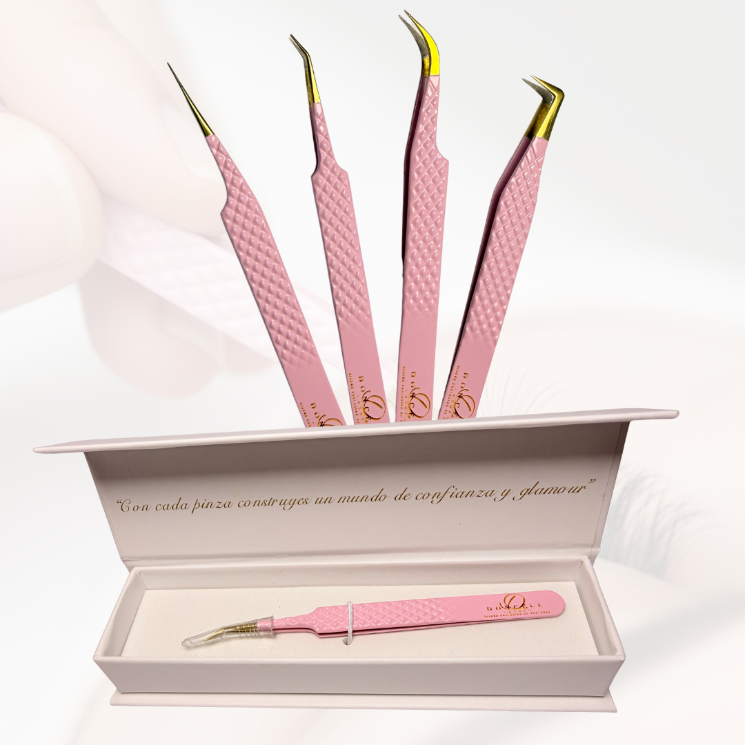 Pinzas Profesionales Doncel Lashes – Precisión, lujo y control absoluto - Image 5